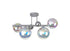 Rome Semi Flush Ceiling 4 Light